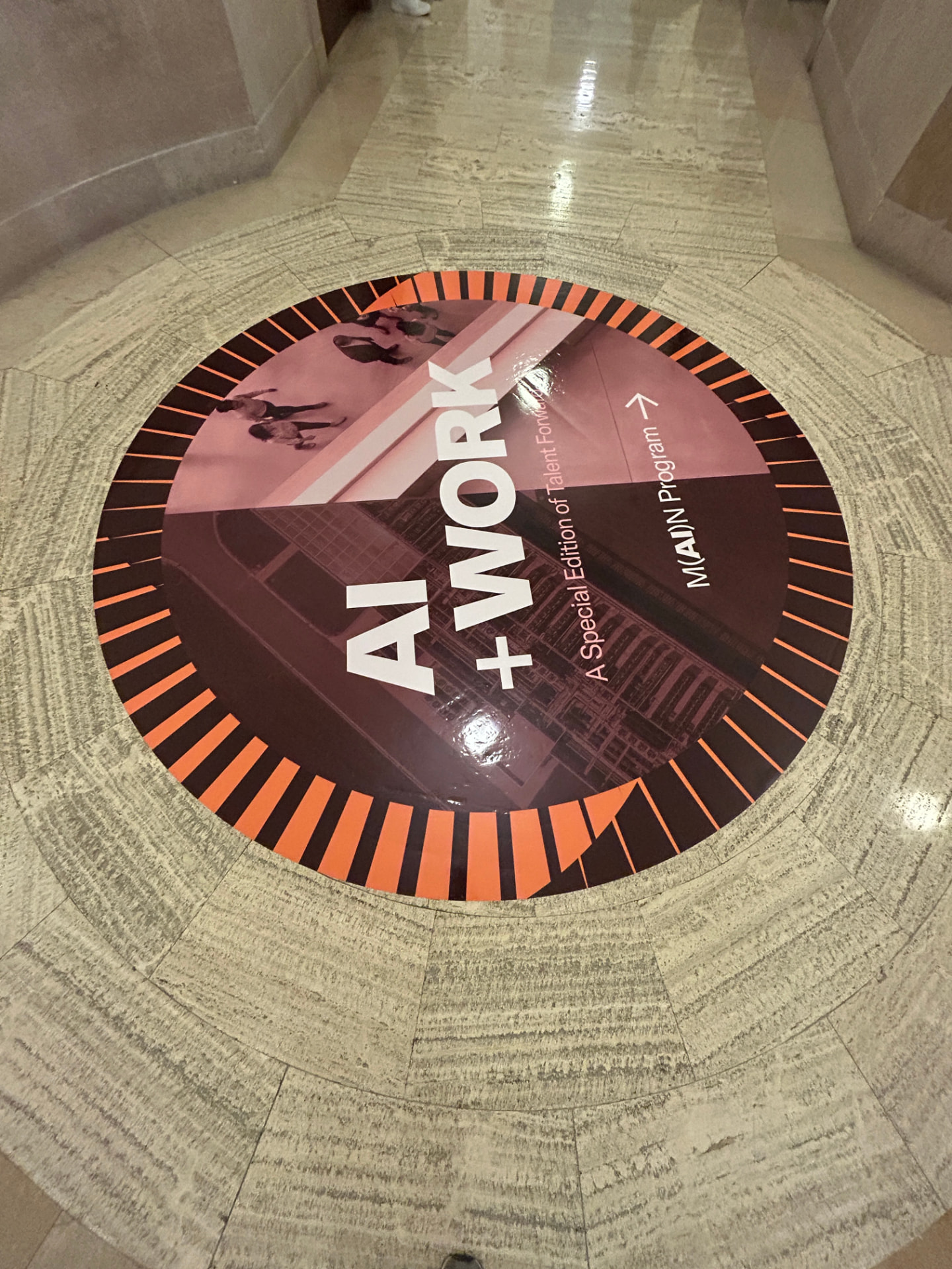 AI + Work — Events installation by AMKO — photo 2